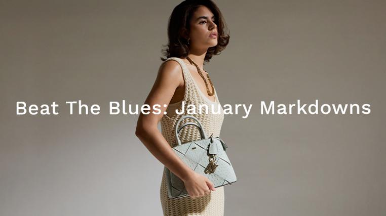 Beat The Blues: January Markdowns