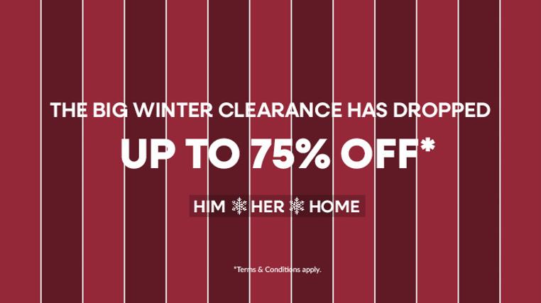 Winter Clearance
