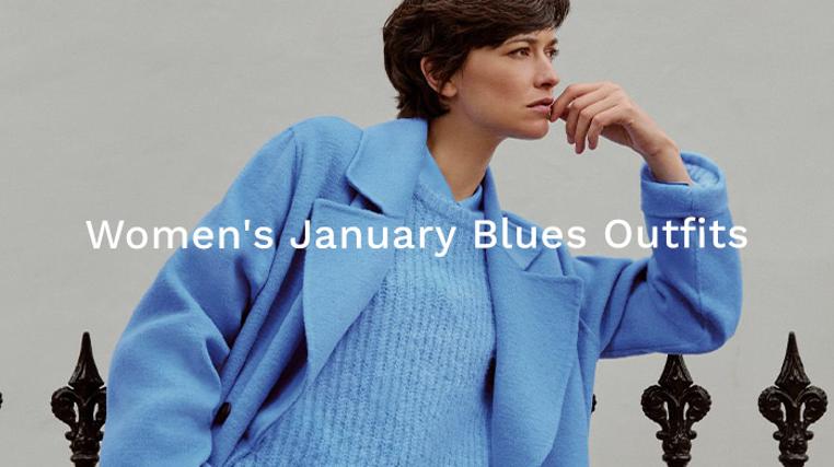 Women's January Blues Outfits