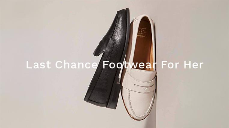 Last Chance: Footwear For Her