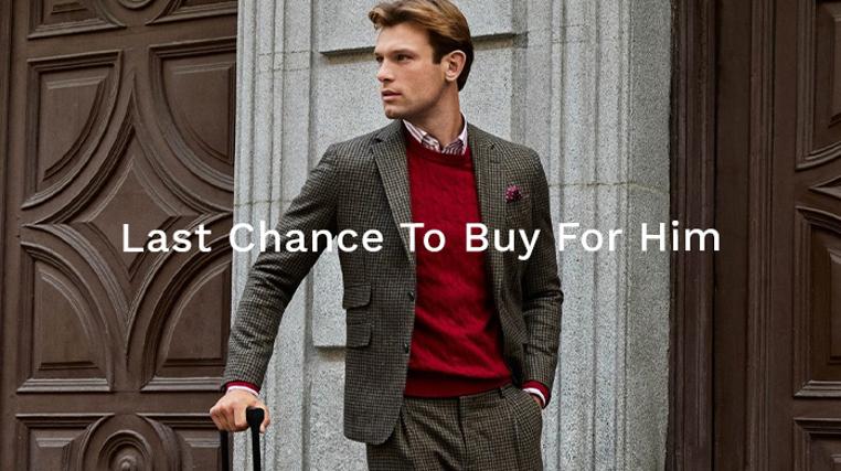 Last Chance To Buy For Him