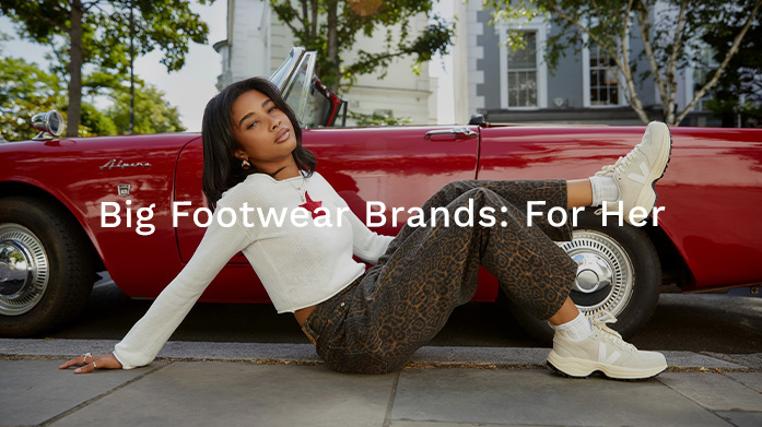 Big Footwear Brands: For Her