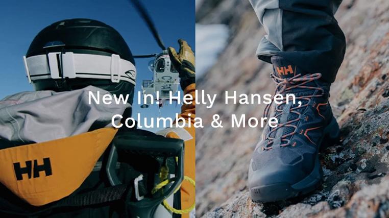 New In! Helly Hansen, Herschel, Columbia & More