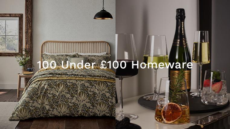 100 Under £100 Homeware