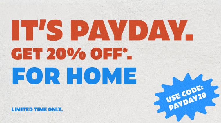 Payday Deals For The Home