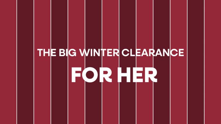 Winter Clearance For Her