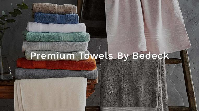 Premium Towels By Bedeck