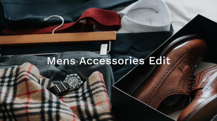 Men's Accessories Edit