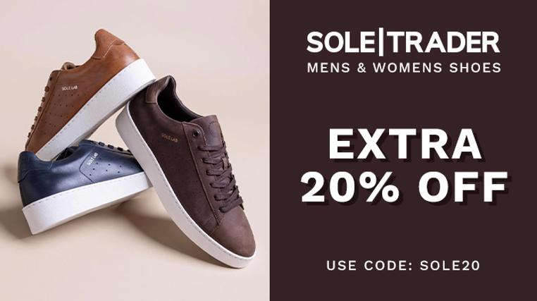 Extra 20% Off! Sole By Soletrader Shoes