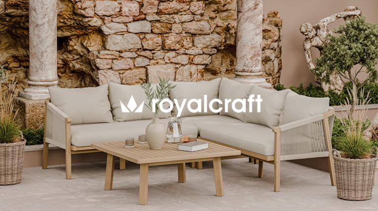New In! Royal Craft: Luxury Garden Furniture