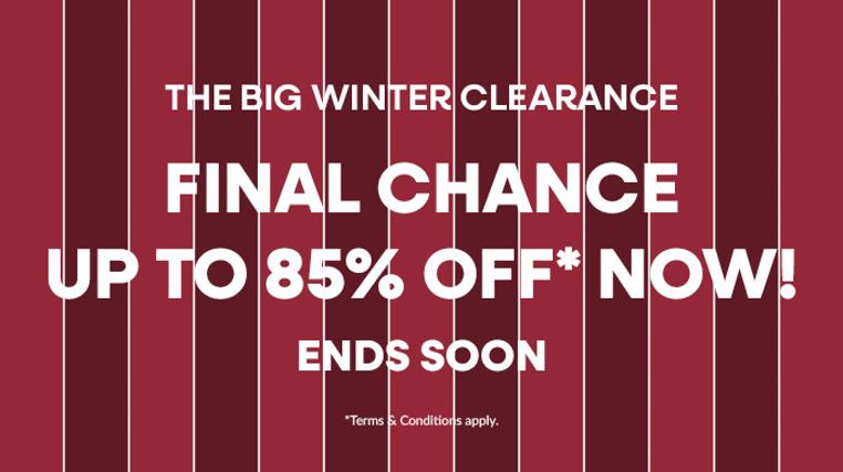 Final Chance Clearance