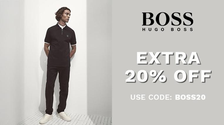 BOSS: Extra 20% Off Selected Lines!