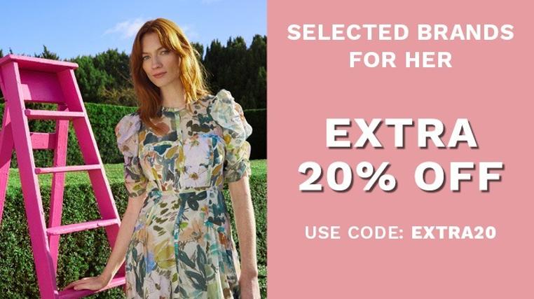 Use Code EXTRA20! Ted Baker, Joules & Crew For Her