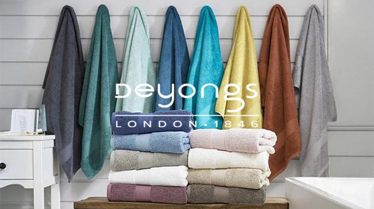 100% Cotton Towels by Deyongs