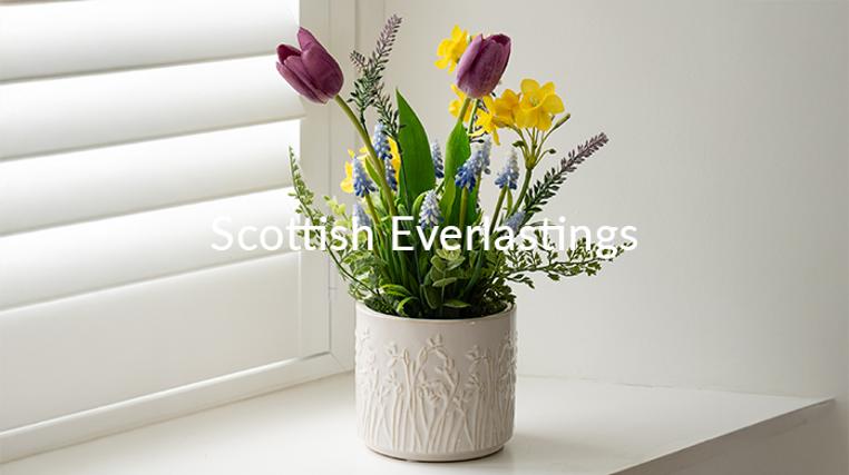 Faux Plants From Scottish Everlastings