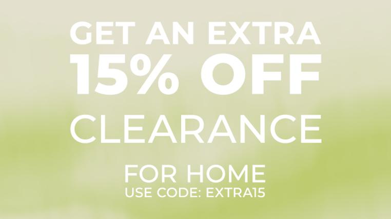 Final Chance Clearance for the Home
