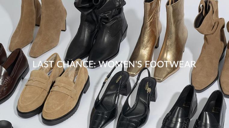 Last Chance: Women's Footwear