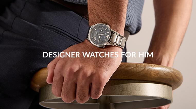 Designer Watches For Him: Armani, Gucci, Seiko & More