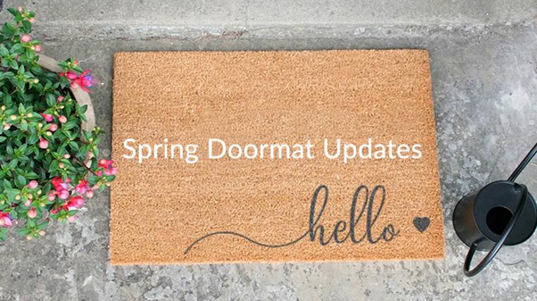 Spring Doormat Updates