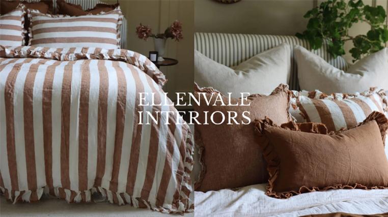 New In! Ellenvale Interiors: Bedding, Cushions & Throws