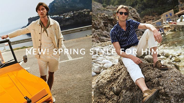 New! Spring Style For Him