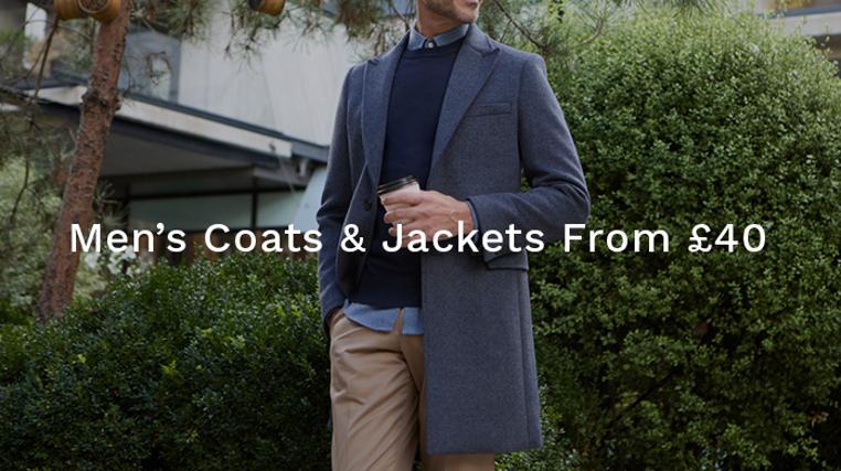 Men's Coats & Jackets from £40