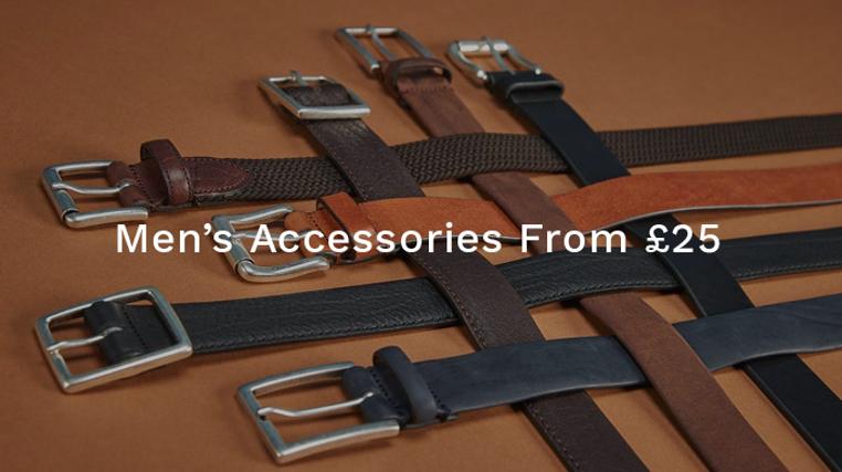 Men's Accessories from £25