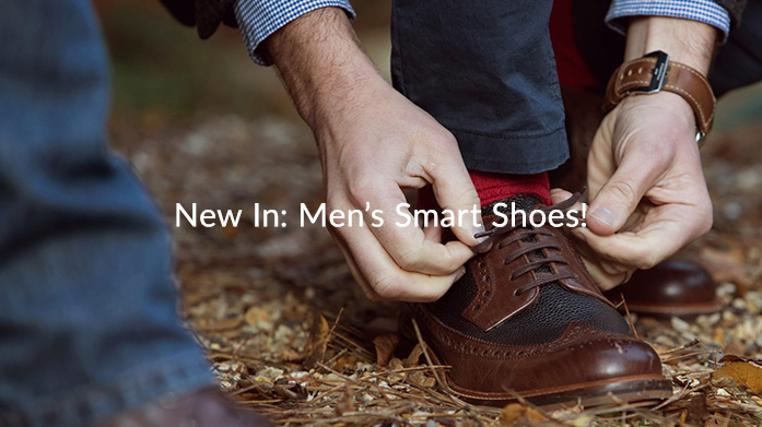 New In: Men's Smart Shoes!