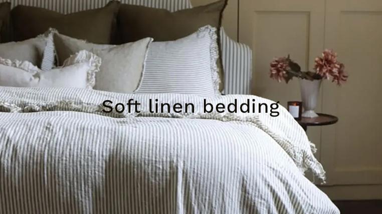 Soft Linen Bedding