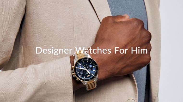 Designer Watches For Him: Armani, Gucci, Seiko & More
