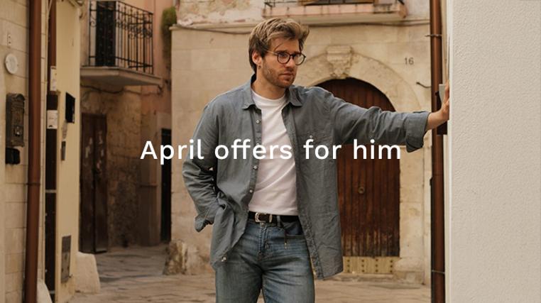 April Offers For Him