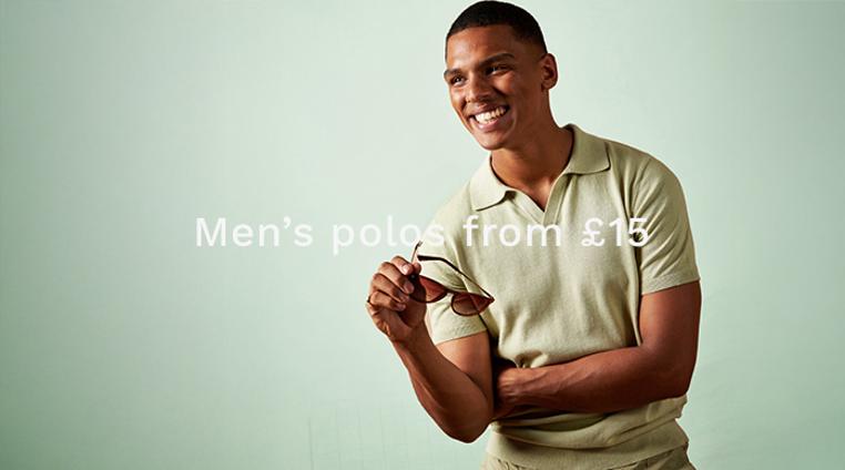 Men's Polos from £15