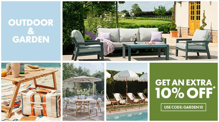 Outdoor & Garden Offers: Use Code GARDEN10