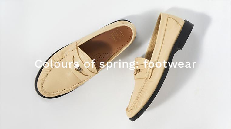Colours Of Spring: Footwear