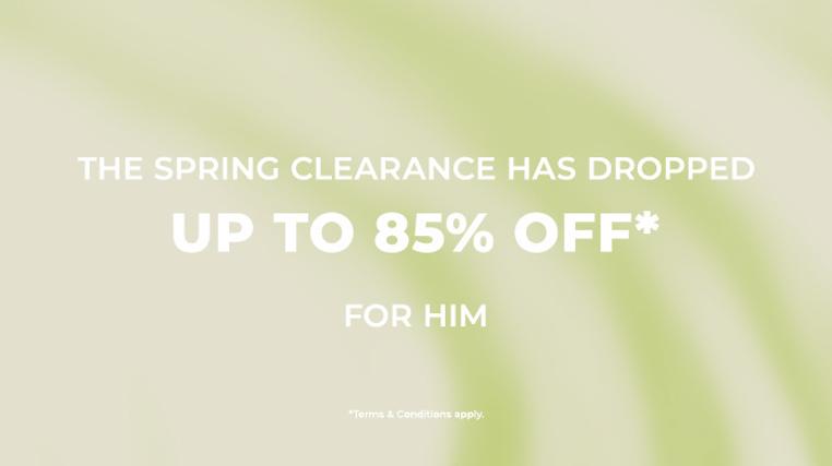 Final Chance Clearance for Him