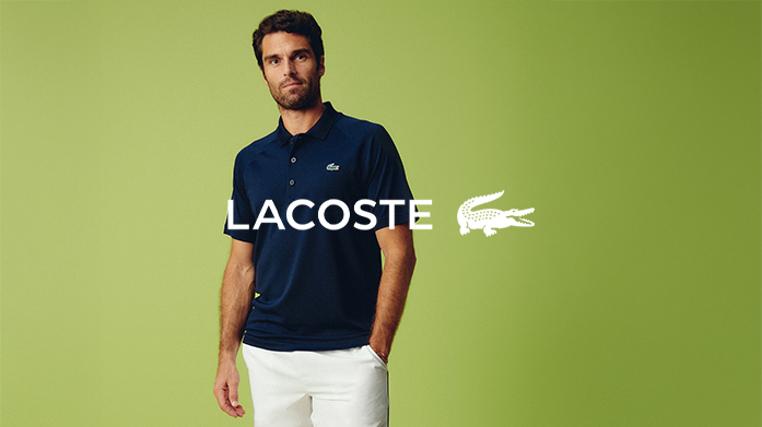 New! Lacoste Menswear
