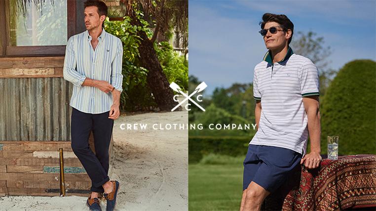 New! Crew Clothing Menswear