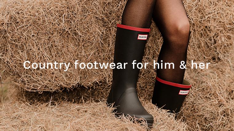Country Footwear For Him & Her: Up To 50% Off