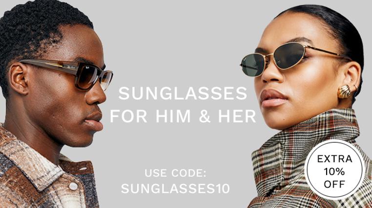 Extra 10% Off! Designer Sunglasses