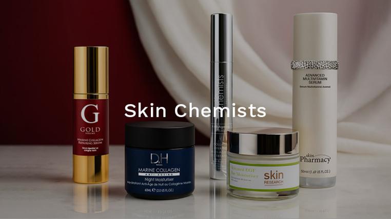 Premium Anti-Aging Skincare by skinChemists, Dr. H & more