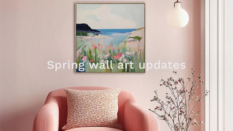Spring Wall Art Updates: Up to 70% Off