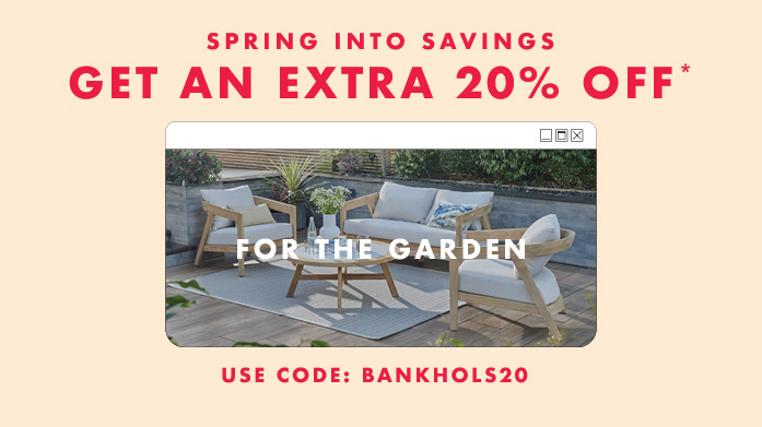 Spring Into Savings For The Garden