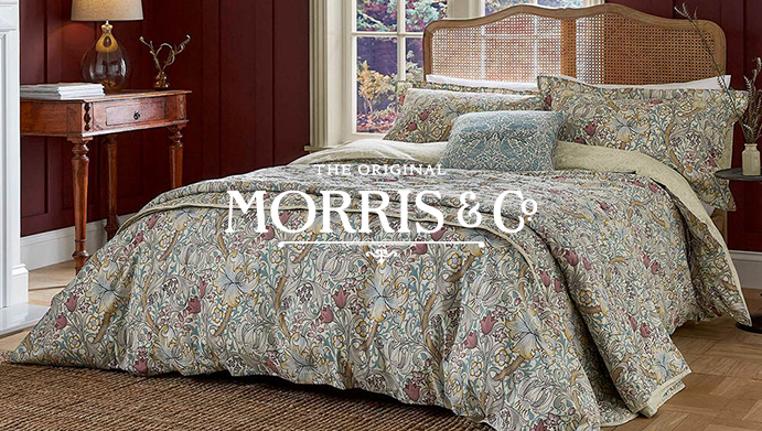 New In! Morris & Co Spring Bedding