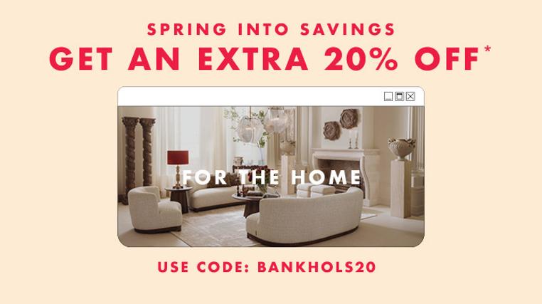 Spring Into Savings For The Home