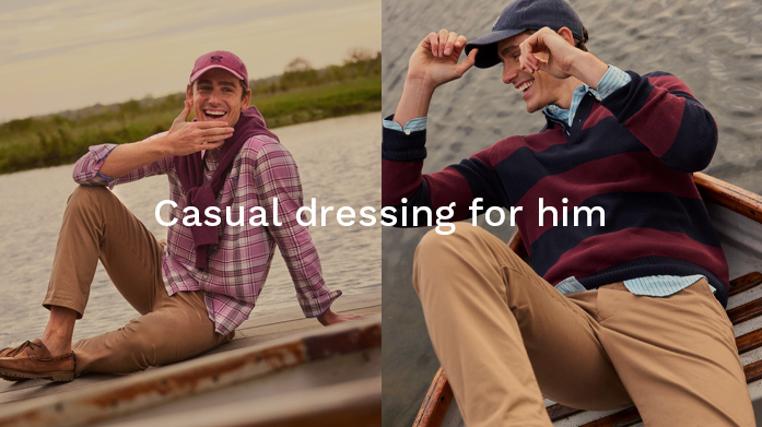 Casual Dressing For Him