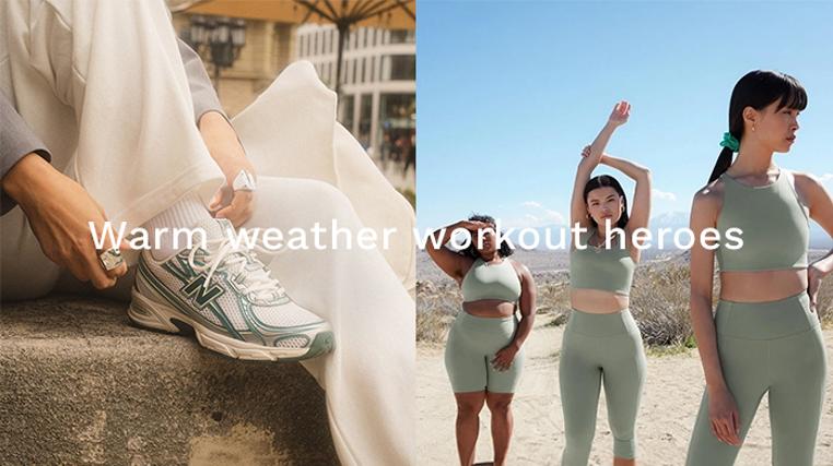 Warm Weather Workout Heroes