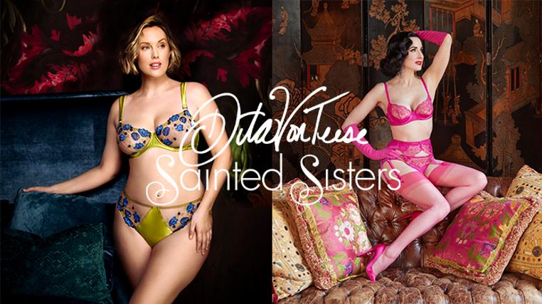 New: Dita Von Teese & Sainted Sisters Lingerie
