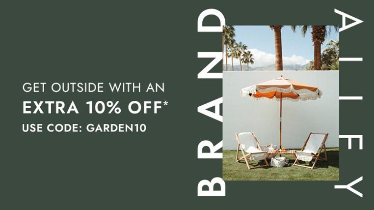 Outdoor & Garden Offers: Use Code GARDEN10