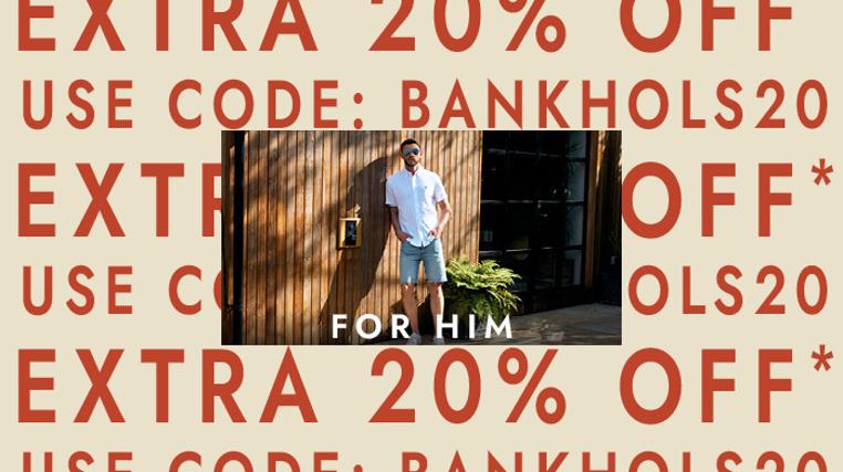 Spring Into Savings For Him