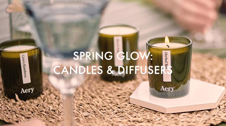 Spring Glow: Candles & Diffusers